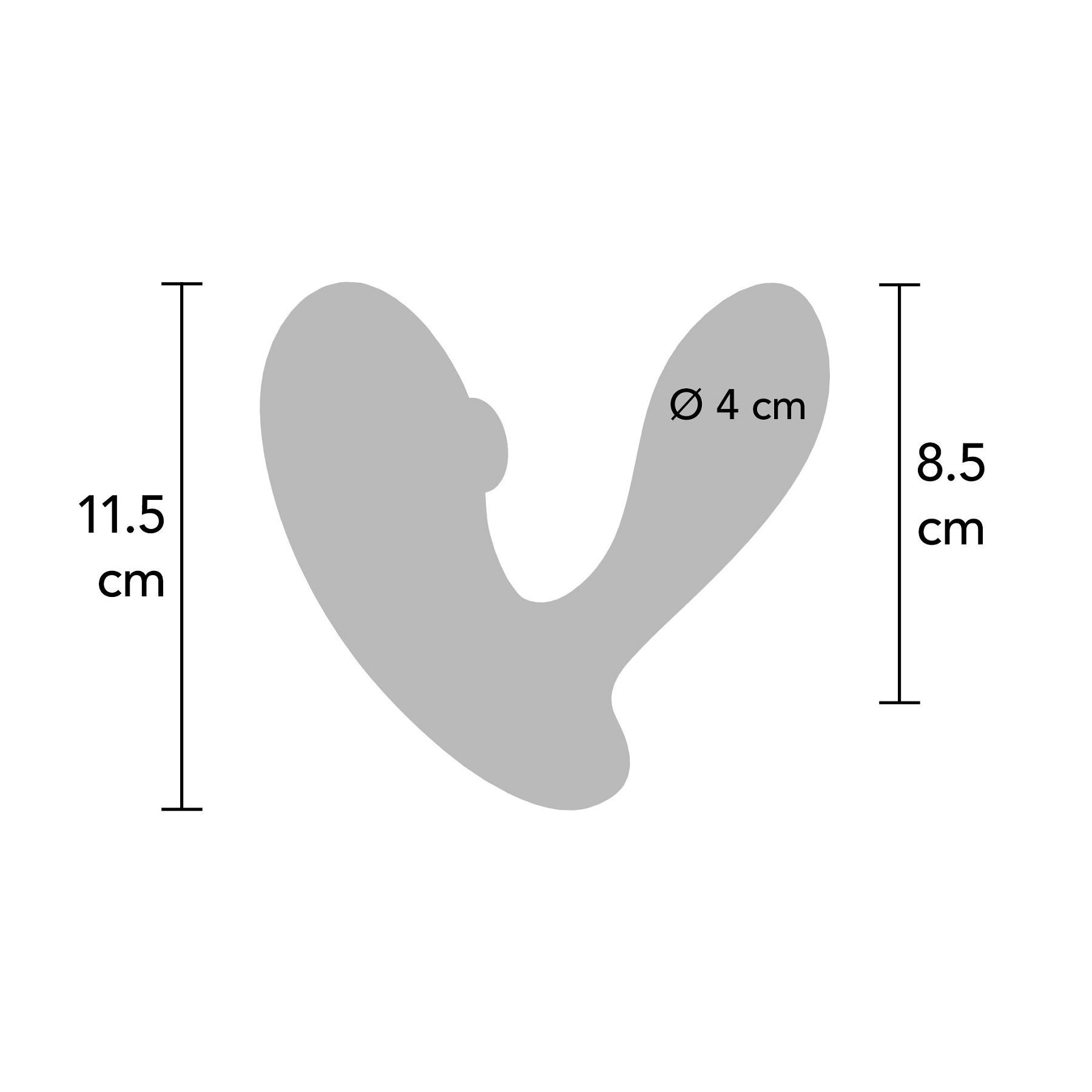 Vibratorius - klitorinis stimuliatorius „DuoVibe I“ - Xocoon