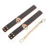 Antrankiai „Wrist Cuff with Golden Chain“ - Latetobed