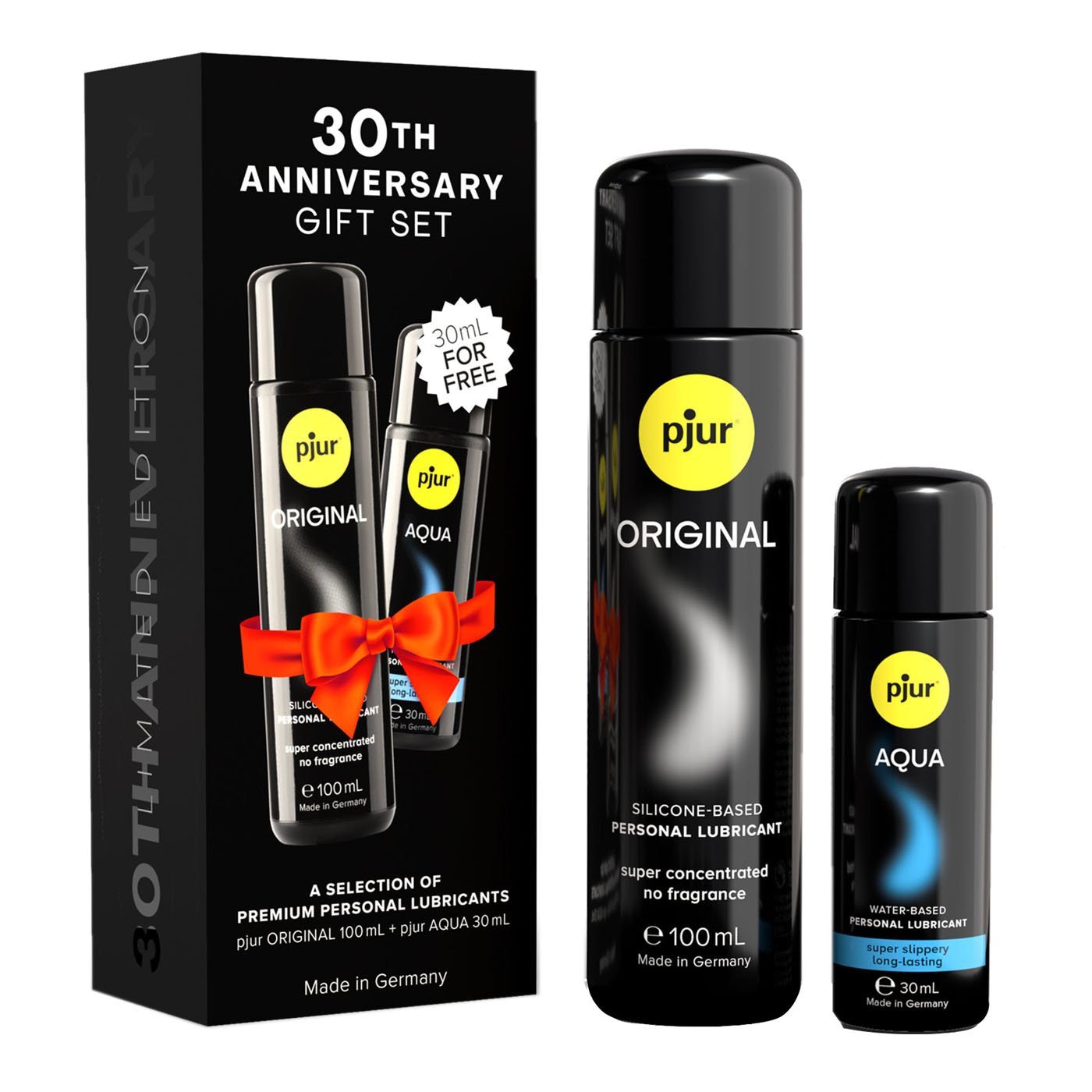 Lubrikantų rinkinys „30th Anniversary Gifty Set“, 130 ml - Pjur