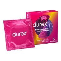 Prezervatyvai „Dame Placer“, 3 vnt. - Durex