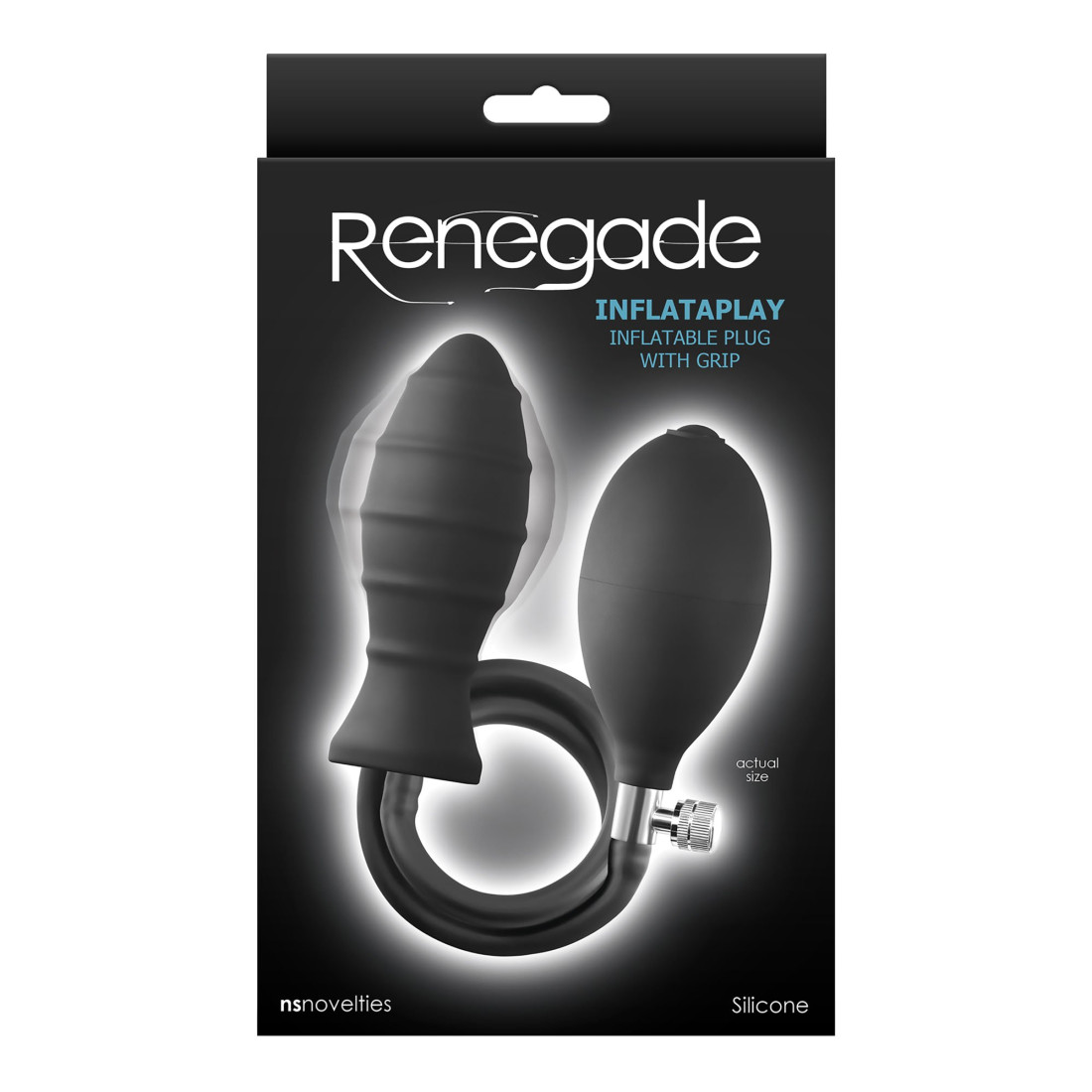 Pripučiamas analinis kaištis „Inflataplay“ - Renegade