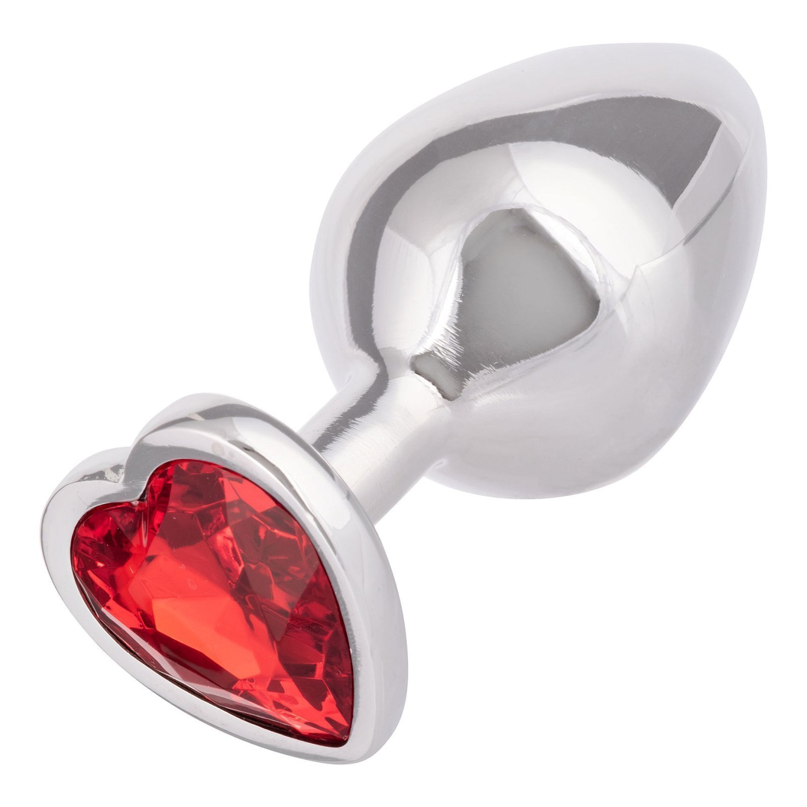 Analinis kaištis „Jewel Large Ruby Heart“ - CalExotics