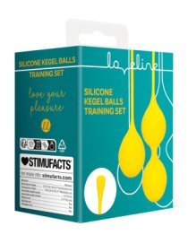 Vaginalinių kamuoliukų rinkinys „Silicone Kegel Balls“ - Loveline