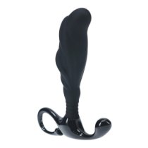 Prostatos masažuoklis „Rippled with Hard Loop Silicone Prostate Massager Medium“ - Levelz