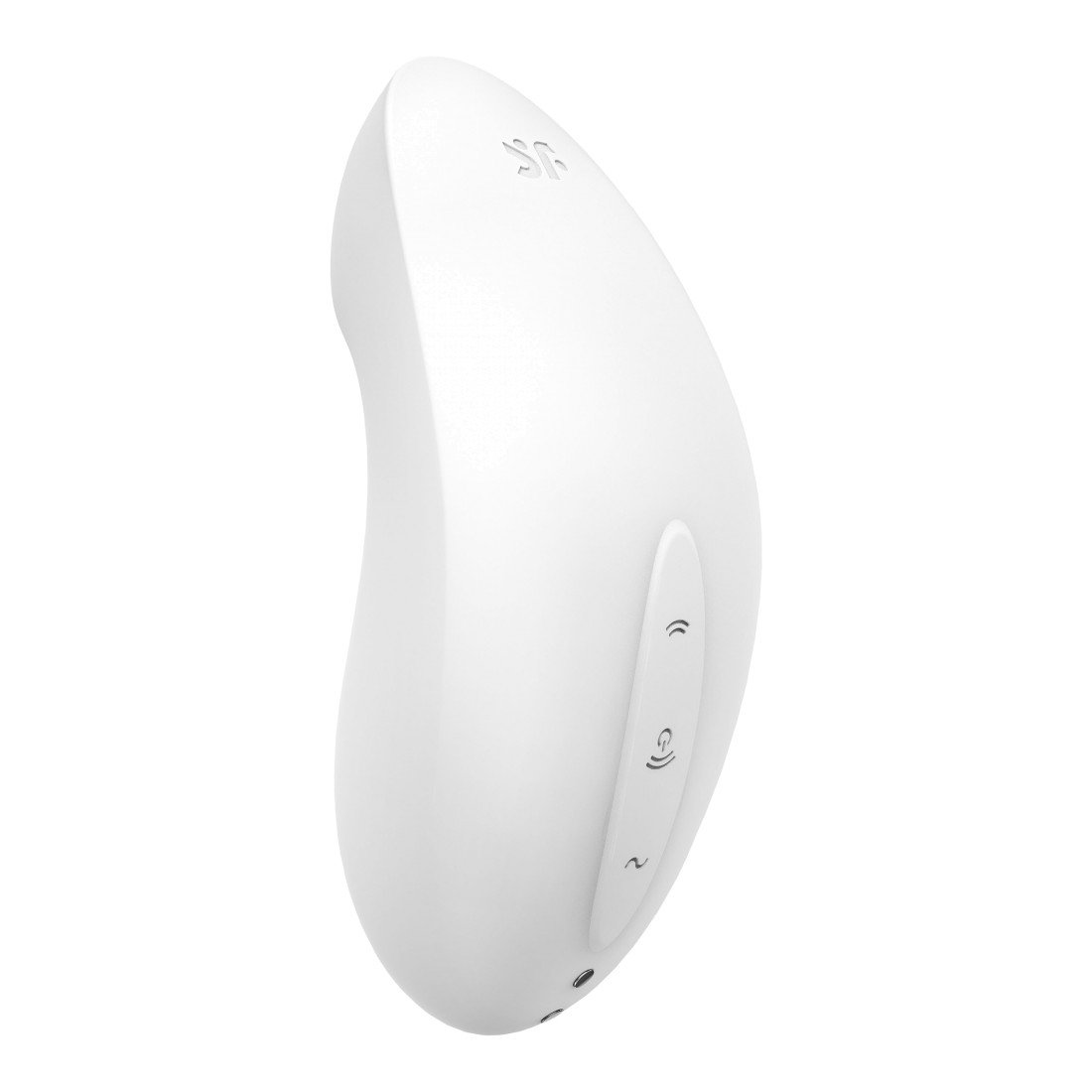 Baltas klitorinis stimuliatorius - vibratorius „Vulva Lover 2“ - Satisfyer