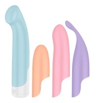 Vibratoriaus ir antgalių rinkinys „Playful Four“ - Satisfyer