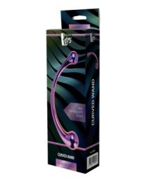 Stiklinis dildo „Curved Wand“ - Dream Toys