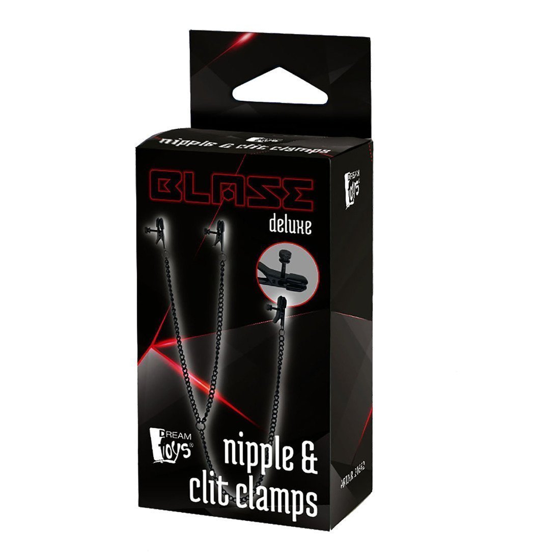 Spenelių ir klitorio spaustukai „Nipple & Clit Clamps“ - Blaze