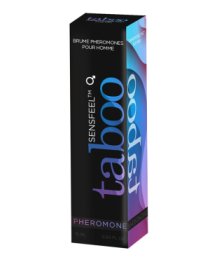 Kūno dulksna vyrams su feromonais „Taboo Sensfeel“, 15 ml - Ruf