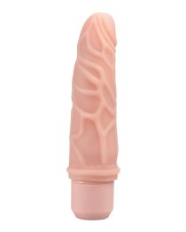 Vibruojantis dildo „Dr. Skin Dr. Robert“ - Blush