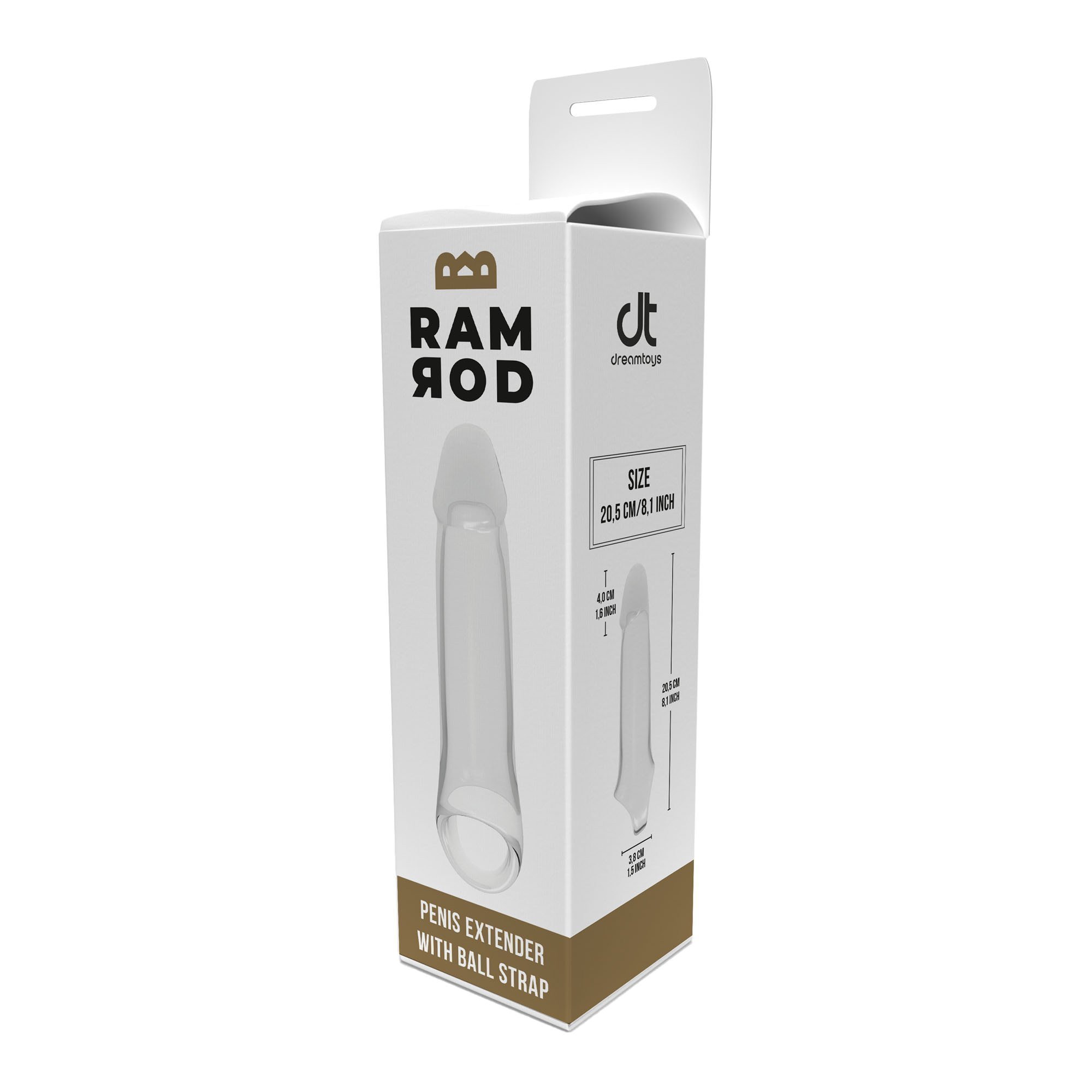 Penio mova „7.6 Inch Extender with Ball Strap“ - Ramrod