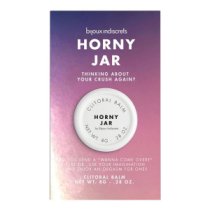 Stimuliuojantis balzamas klitoriui „Horny Jar“, 8 g - Bijoux Indiscrets