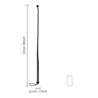 Rimbas „PU Leather Whip with Knot Detail“ - Ouch!
