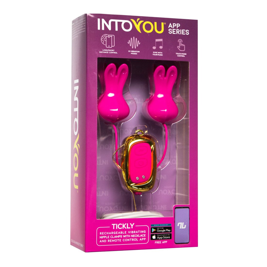 Išmanieji spenelių spaustukai „Tickly“ - Intoyou