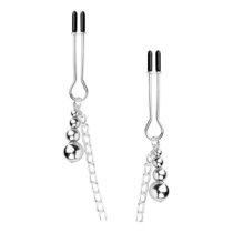 Spenelių spaustukai „Nipple and Clitoris Clamps“ - Bedroom Fantasies