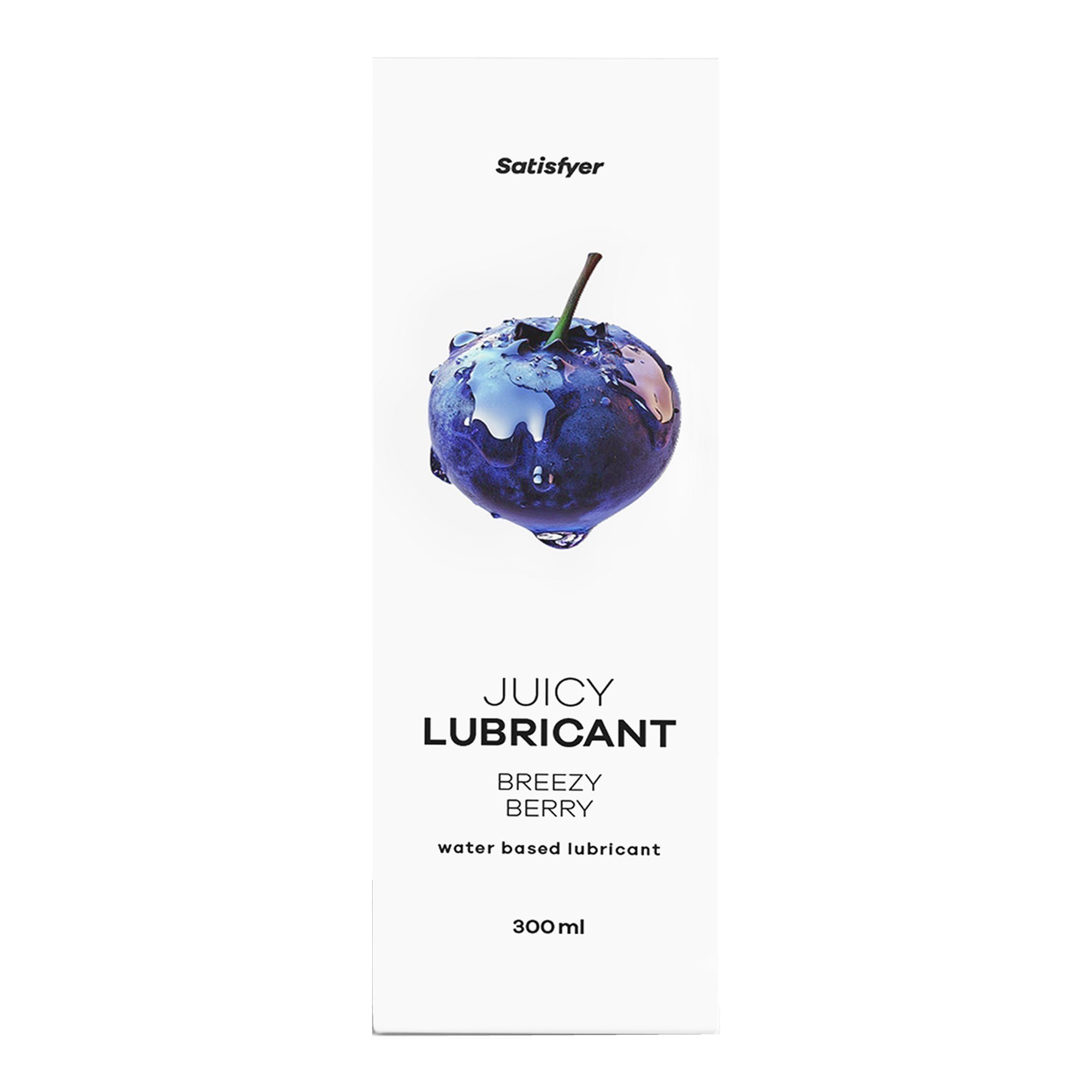 Vandens pagrindo lubrikantas „Breezy Berry“, 300 ml - Satisfyer