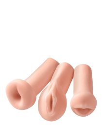 Masturbatorių rinkinys „All 3 Holes“ - Pipedream Extreme