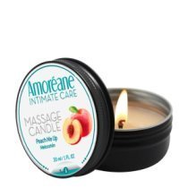 Masažinė žvakė „Peach Me Up“, 30 ml - Amoreane