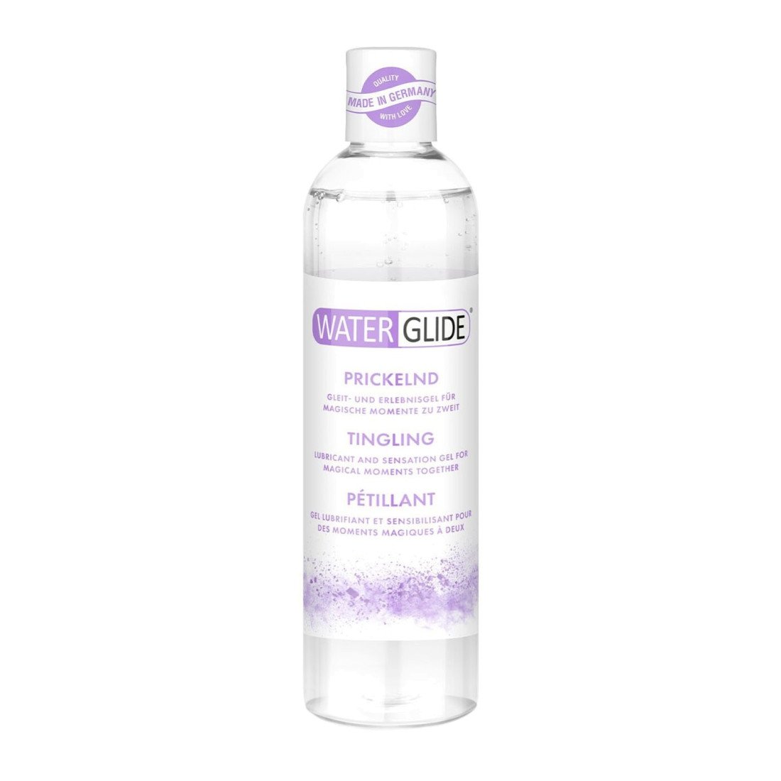 Stimuliuojantis vandens pagrindo lubrikantas „Tingling“, 300 ml - Waterglide