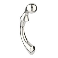Metalinis dildo „Deluxe G-Spot Wand“ - Mr. Steel