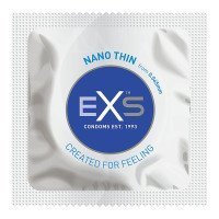 Ploni prezervatyvai „Nano Thin“, 3 vnt. - EXS Condoms