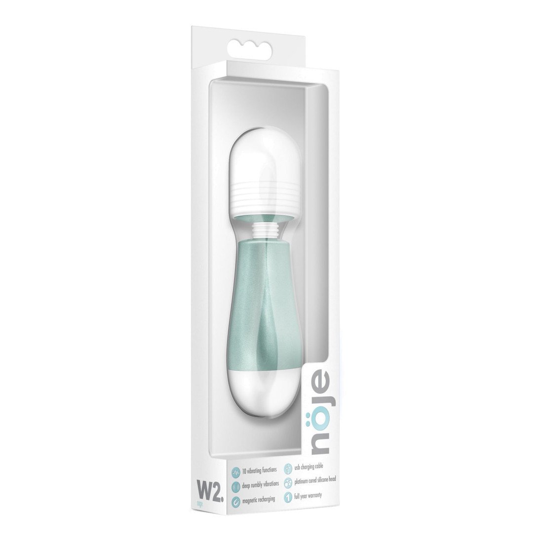Vibruojantis masažuoklis „Noje W2“ - Blush