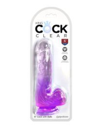 Falo imitatorius „Clear Nr. 6“ - King COCK
