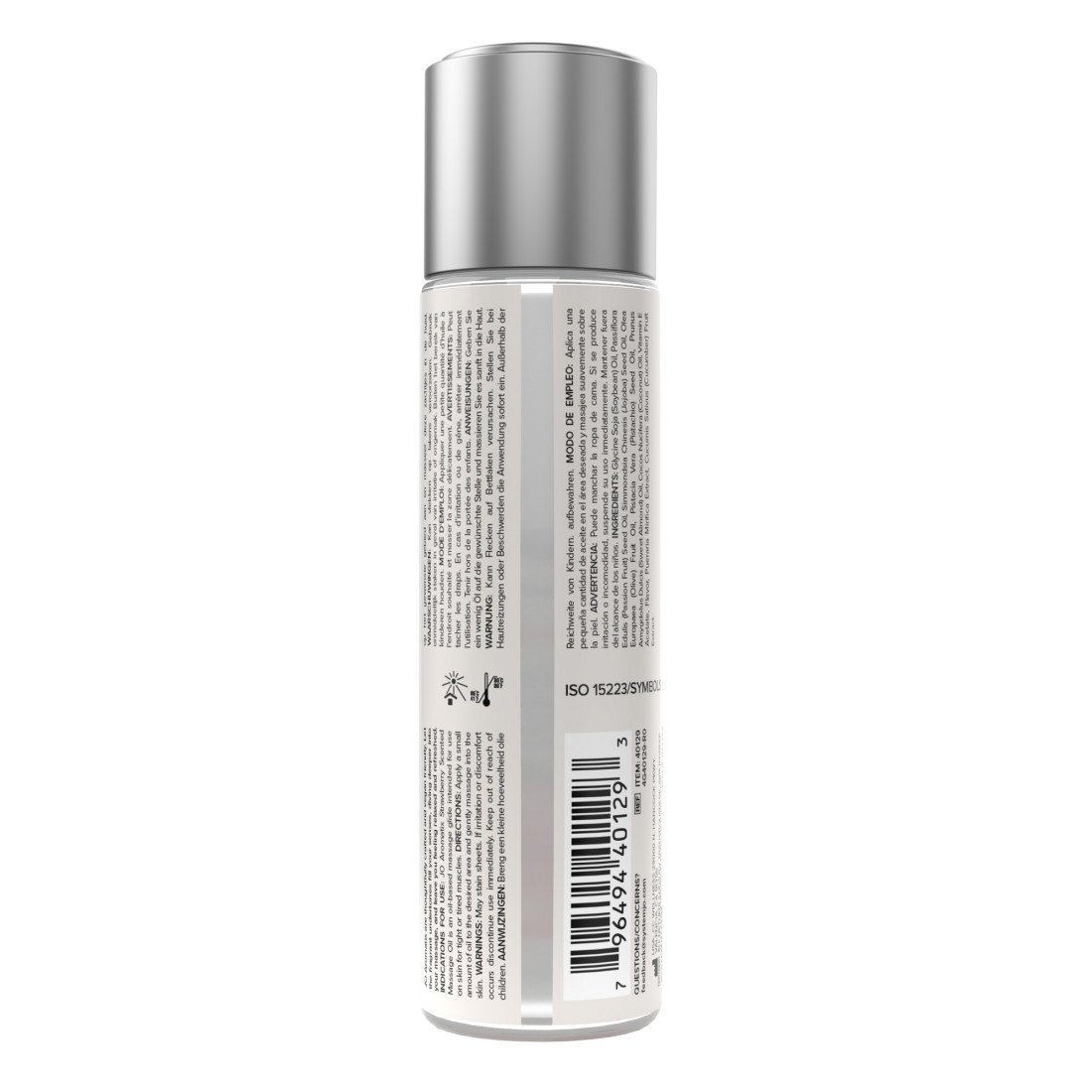 Masažo aliejus „Aromatix Strawberry“, 120 ml - System JO