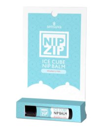 Stimuliuojantis spenelių balzamas „Nip Zip - Strawberry Mint“ - Sensuva
