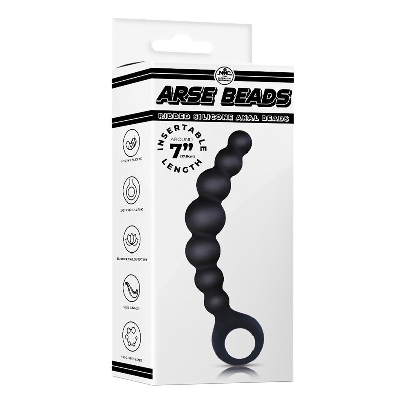 Analiniai karoliukai „Arse Beads“ - NMC