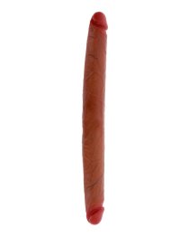 Dvigubas dildo „Foreskin Doubledong 40 cm“ - Get Real