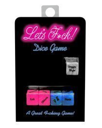 Erotinis žaidimas „Let's Fuck Dice Game“ - Kheper Games