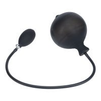 Pripučiamas analinis kaištis „Ribbed Inflatable Silicone Anal Plug“ - Levelz