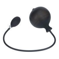 Pripučiamas analinis kaištis „Ribbed Inflatable Silicone Anal Plug“ - Shots Toys