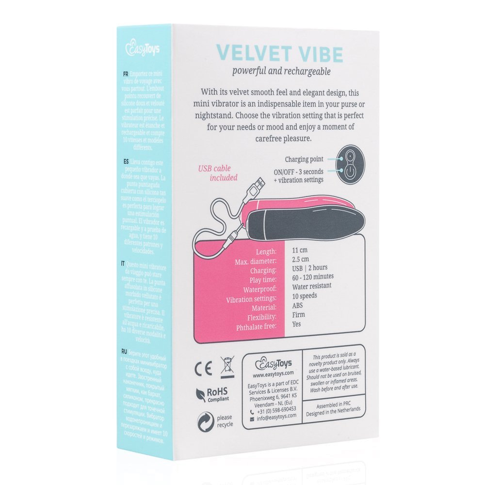 Vibratorius „Velvet Vibe“ - EasyToys