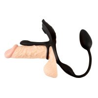Vibruojantis penio žiedas - kaištis „RC Multi Function“ - Couples Choice