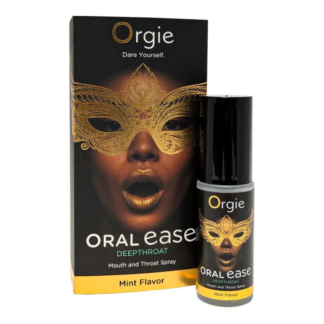 Atpalaiduojantis purškalas oraliniam seksui „Oral Ease Deepthroat“, 15ml - Orgie
