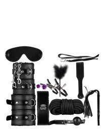 Erotinis rinkinys poroms „Secret Pleasure Chest Black“ - Loveboxxx