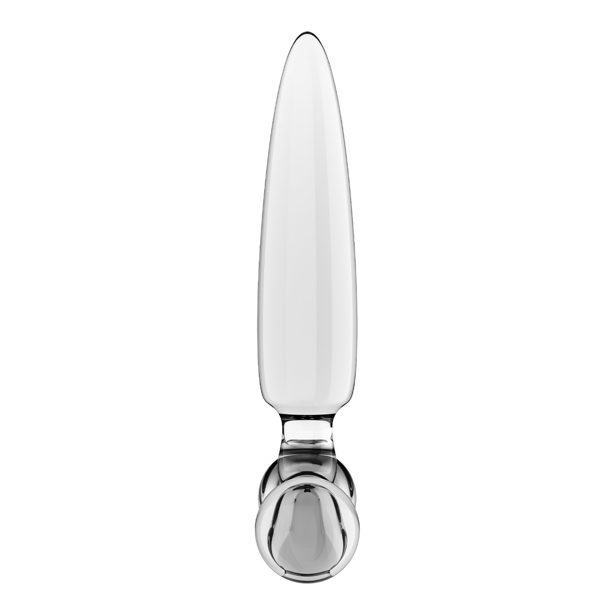 Stiklinis dildo „Triple Crystal 1” - Satisfyer