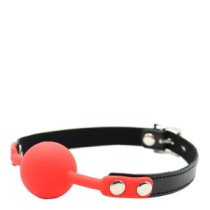 Silikoninis burnos kaištis „Silicone Ball Gag with Padlock“ - Latetobed