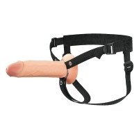 Tuščiaviduris strap-on dildo „8 Inch Silicone Hollow Strap-on“ - Pipedream