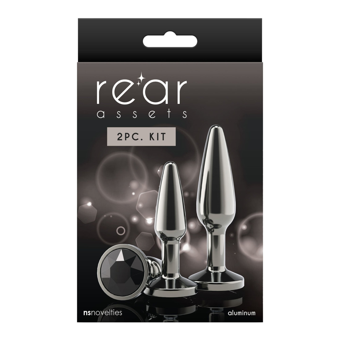 Analinių kaiščių rinkinys „Rear Assets 2 PC Kit“ - NS Novelties