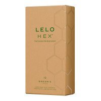 Prezervatyvai „HEX Organic Latex“, 12 vnt - LELO