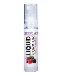 Stimuliuojantis lubrikantas „Liquid Vibrator - Berries“, 10 ml - Amoreane
