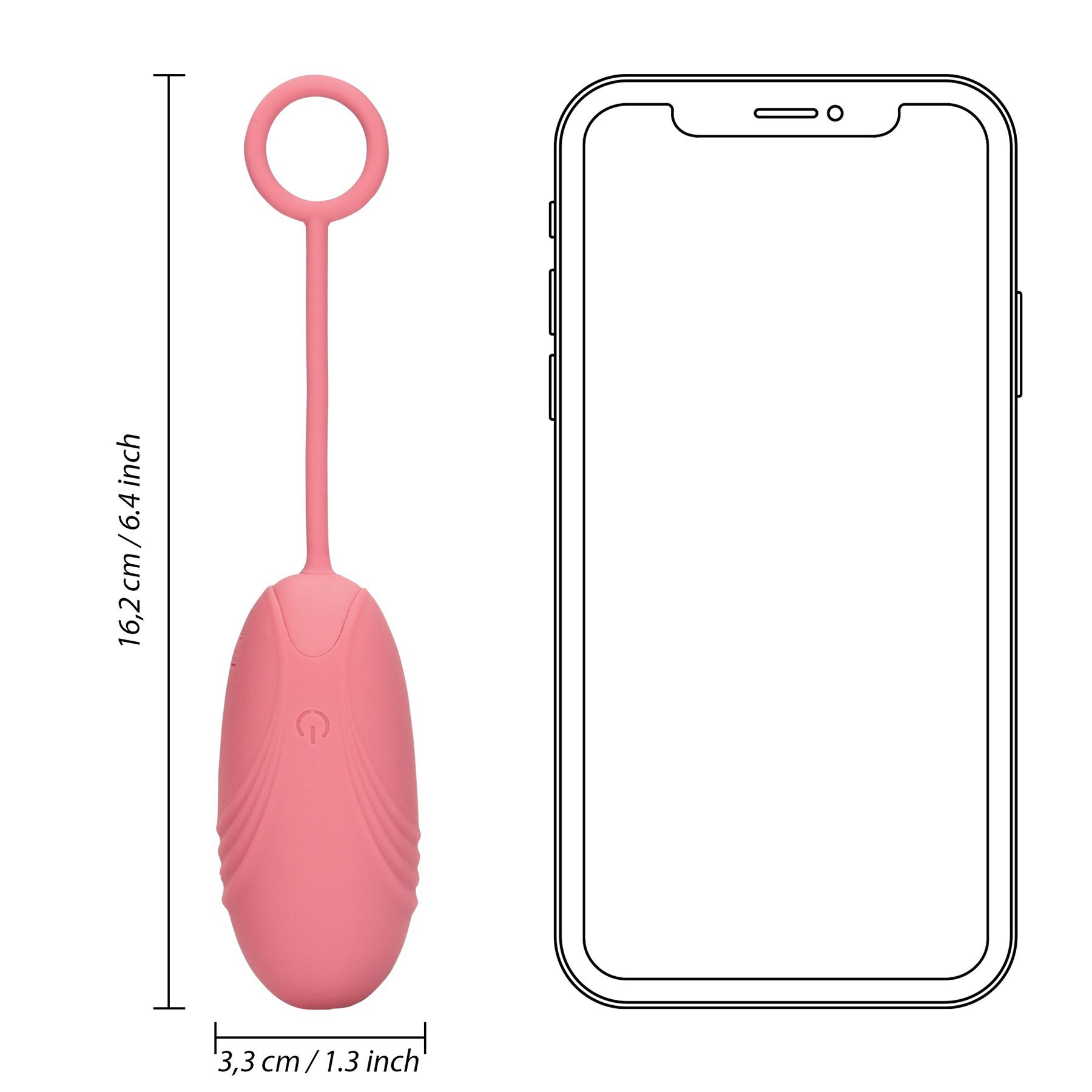 Vibruojantis kiaušinėlis „Ultra Soft Silicone Egg“ - Loveline