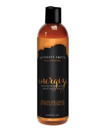 Aromaterapinis masažo aliejus „Energize“, 120 ml - Intimate Earth