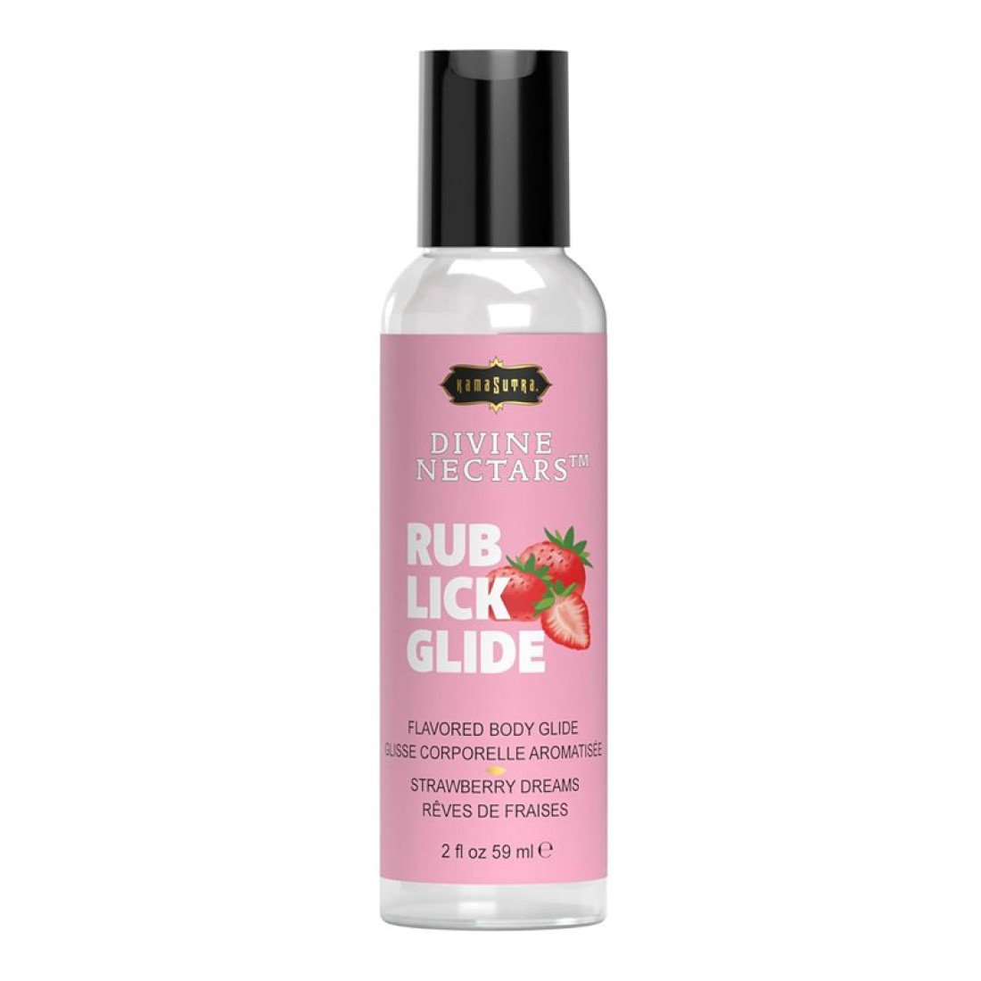 Vandens pagrindo lubrikantas „Strawberry Dreams“, 59 ml - KamaSutra