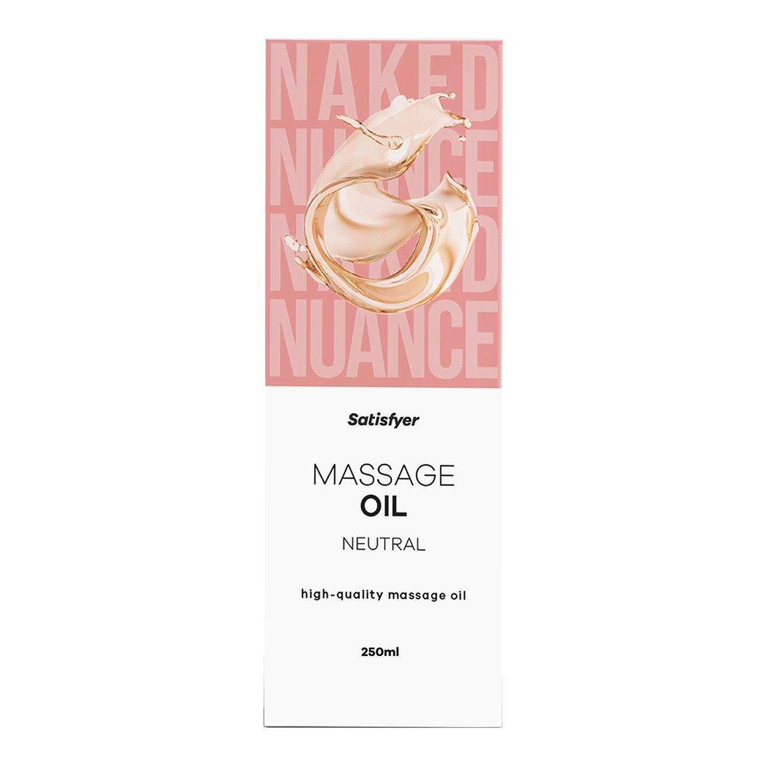 Masažo aliejus „Neautral“, 250 ml - Satisfyer