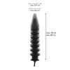 Pripučiamas analinis kaištis „Inflatable Ribbed Plug Expert“ - Extreme