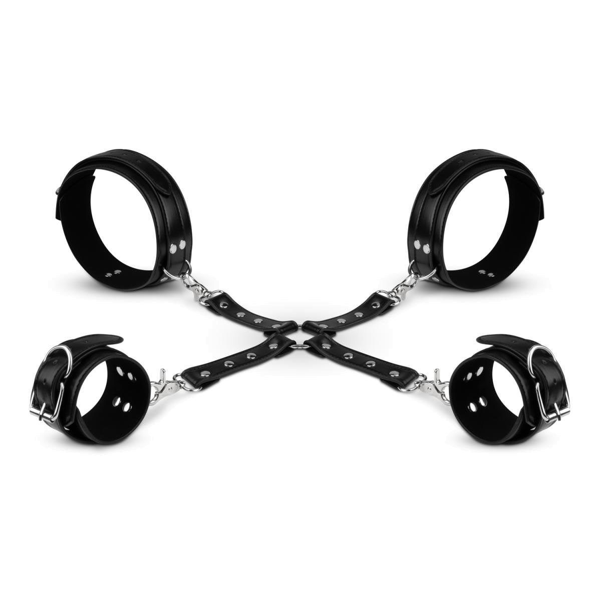 Suvaržymo sistema „Cuffs & Hogtie Set“ - Bedroom Fantasies